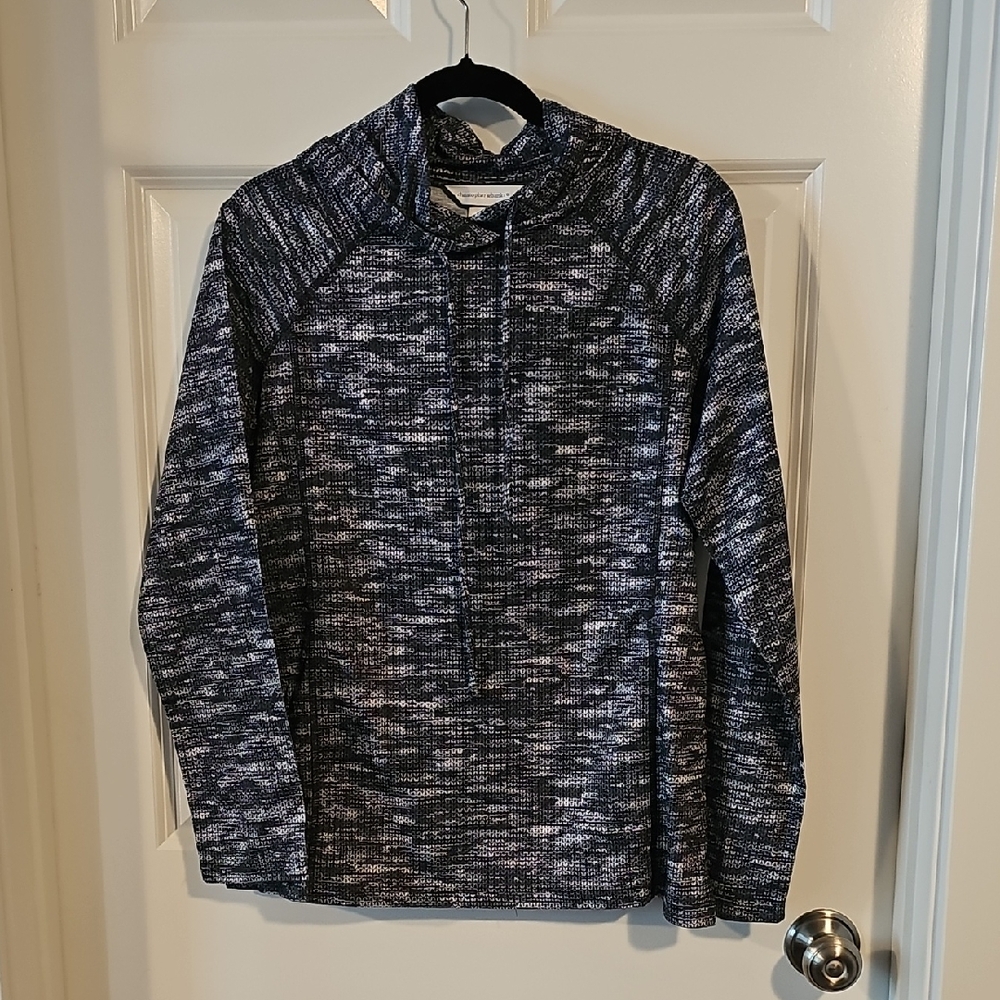 Christopher & Banks Black and White Hoodie